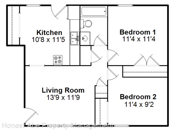 Nice two bedroom apartment