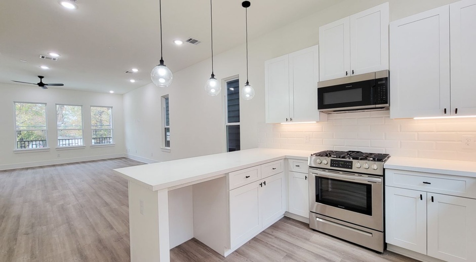 Oaks at Lehman. free-standing home with backyards and private and shared driveways. Beautiful 3 bedroom 3.5 bath with 2 car garage with all the updates and extras. Oaks at Lehman is one of Prosperity Homes' premier communities situated in the popular Gard