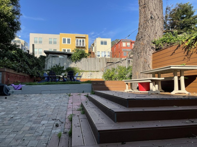 Newly remodeled NoPa home near the University of SF with yard/patio
