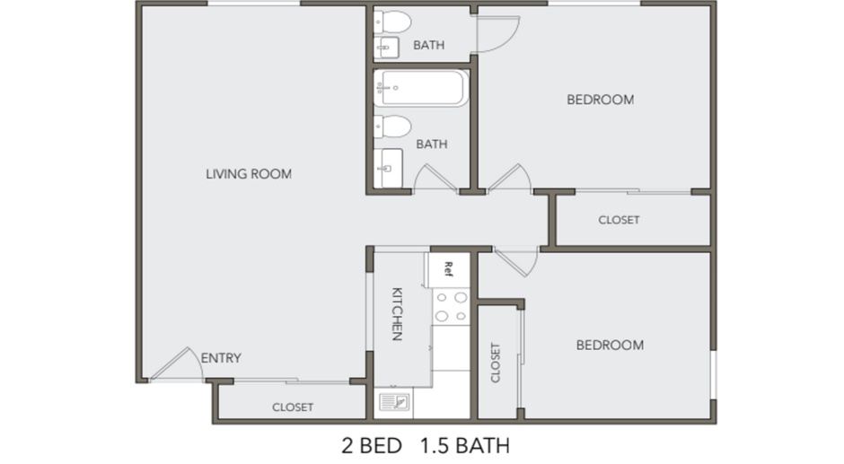 Renovated 2 bedroom Apartment-Pleasant Ridge!