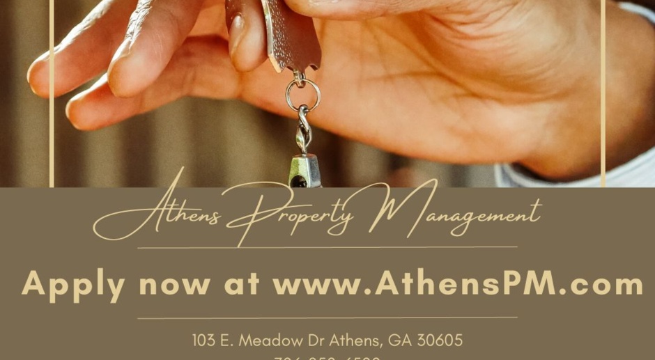 PRE-LEASE FOR AUGUST 1st 2024! Charming 3 bedroom on west side of Athens, GA