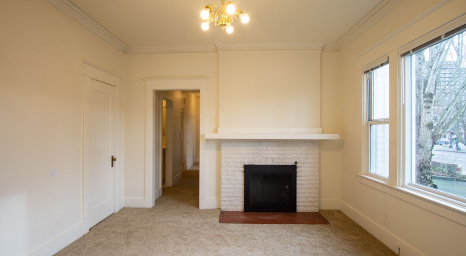 Look & Lease Special! Gorgeous 2-Bedroom Corner Flat in 1911 Four-Plex!