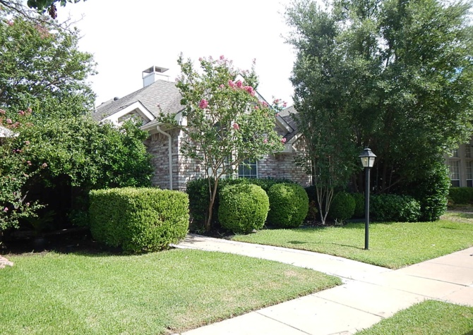 Houses Near Beautiful garden home in Coppell. 