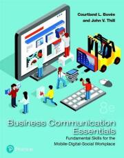 Business Communication Essentials: Fundamental Skills for the Mobile-Digital-Social Workplace