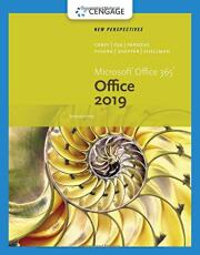 New Perspectives Microsoft Office 365 & Office 2019 Introductory