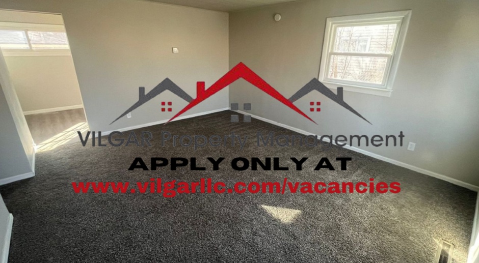 NEW… 3 bedrooms, 1 bath, slab home in Gary, IN
