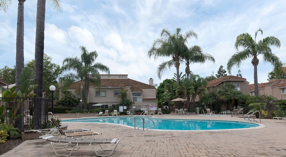 Furnished Remodeled Downstairs condo in Gated Community