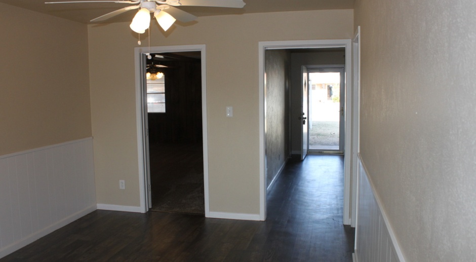 Available for Move-In April 1st! Completely Updated 4 Bedroom/2 Full bath/ Covered parking 