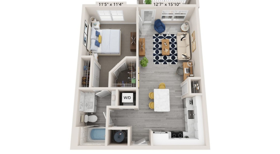 Luxury 1-Bedroom Apartment Home!