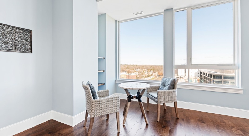 Stunning Studio Apartment with Spectacular Views in Downtown Raleigh
