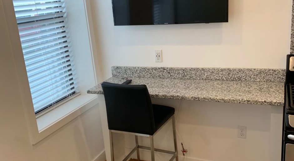 CHELSEA/BOSTON NO BROKER FEES!! BRAND NEW LUXURY STUDIO STEPS TO NEW "T" SILVER LINE TO BOSTON!! FULLY FURNISHED!!
