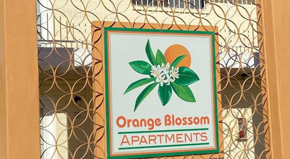 Fresh new look at Orange Blossom Apartments!