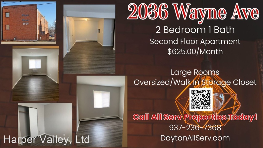 2036 Wayne Ave - 2 Bedroom Available!