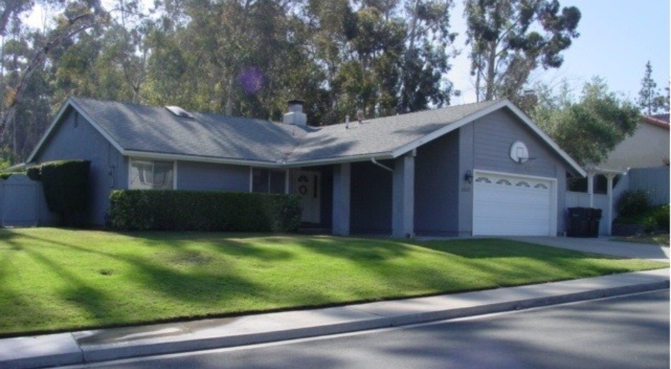 Single Story 4 BR House in Scripps Ranch
