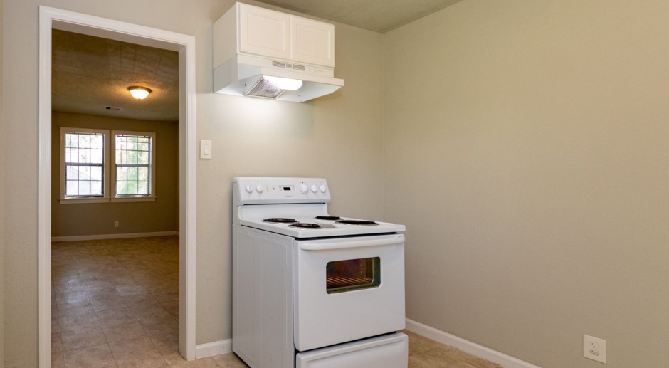 Enjoy 50% off your first month's rent when you lease with us! Great 2 Bedroom Apt in 77705