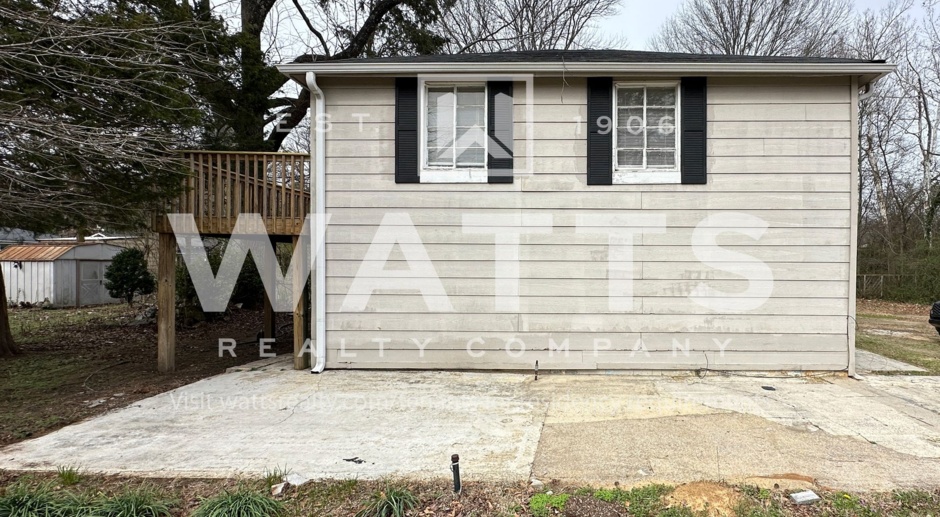 3 Bed 1 Bath Home in Irondale
