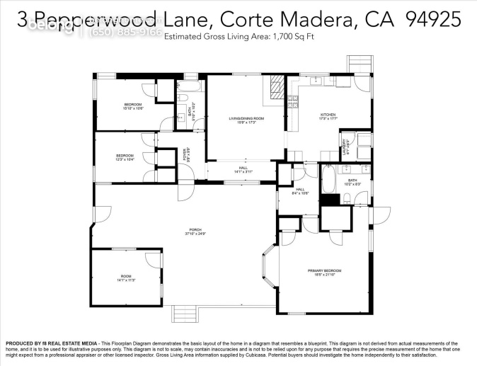 3 Pepperwood Lane, Corte Madera, CA 94925