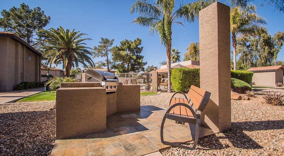 FULLY RENOVATED Spacious Two Bedroom Two Bath Condo in Tempe