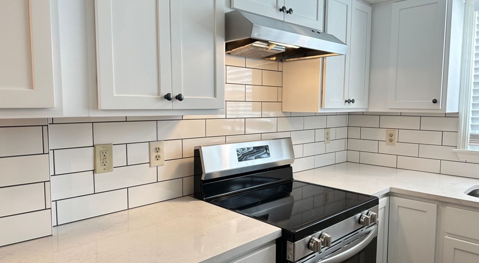 NEWLY RENOVATED Two BR Townhouse! Privacy Fenced Backyard, W/D Hookups, Pets Ok!